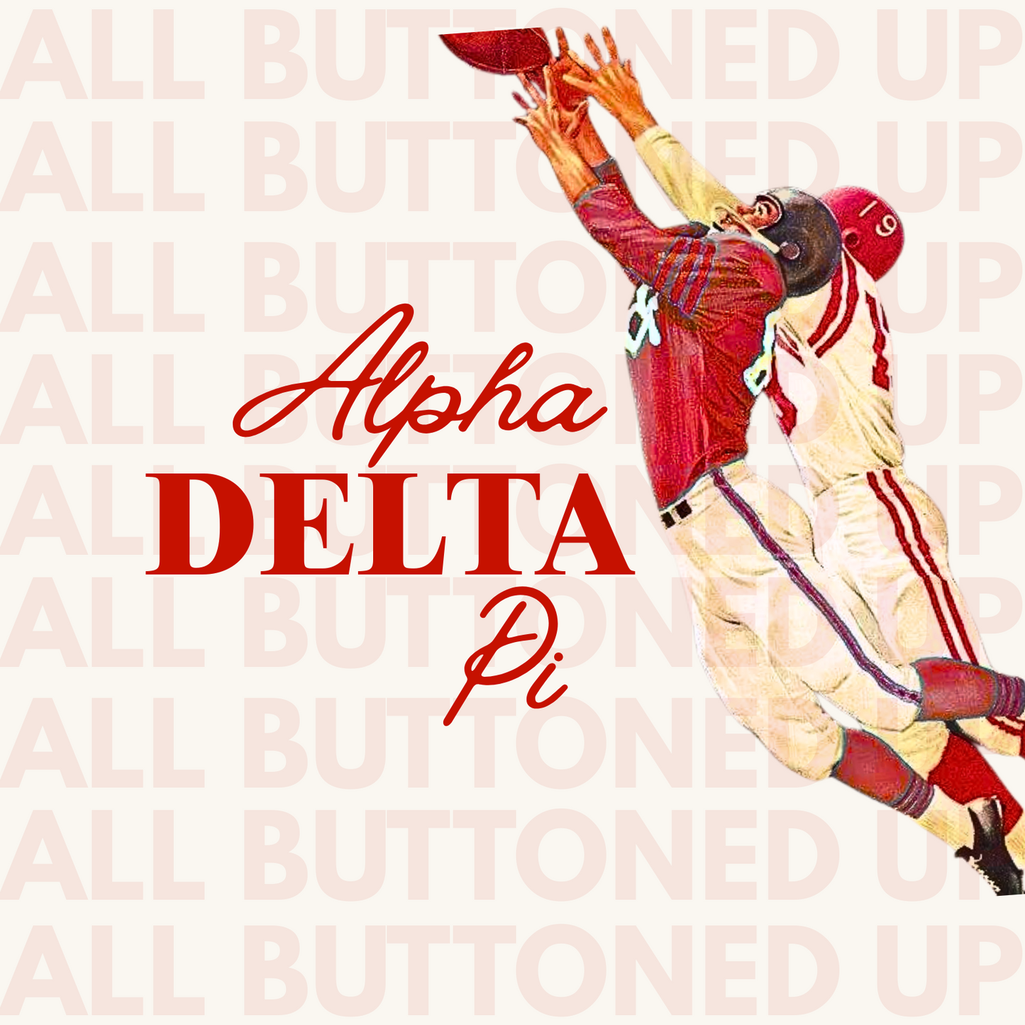 NC State Football Sorority Button