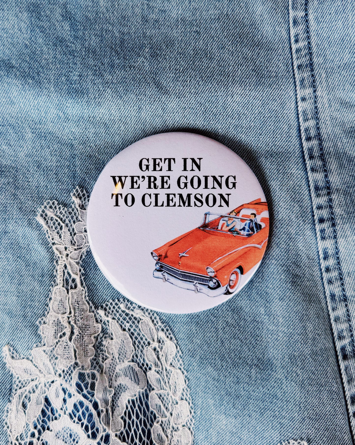 Going To Clemson Button