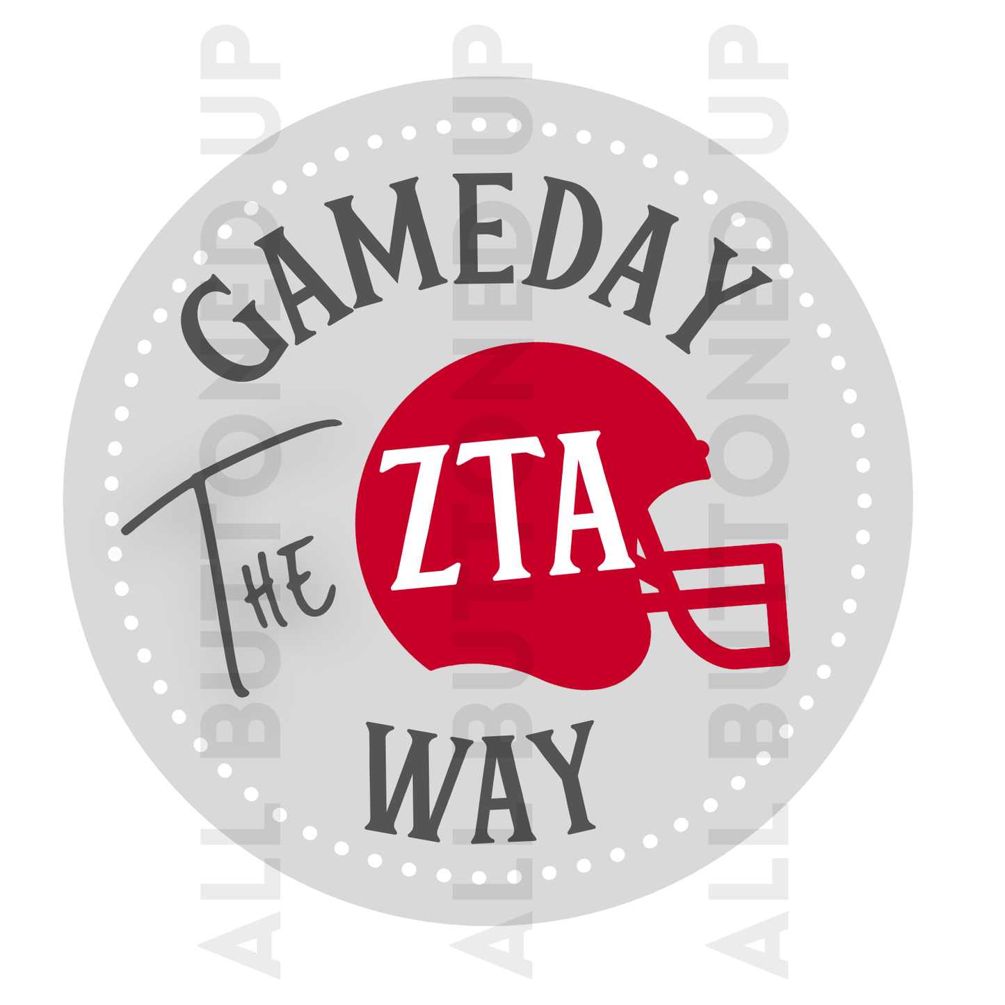 Game Day The AΦ Way Button