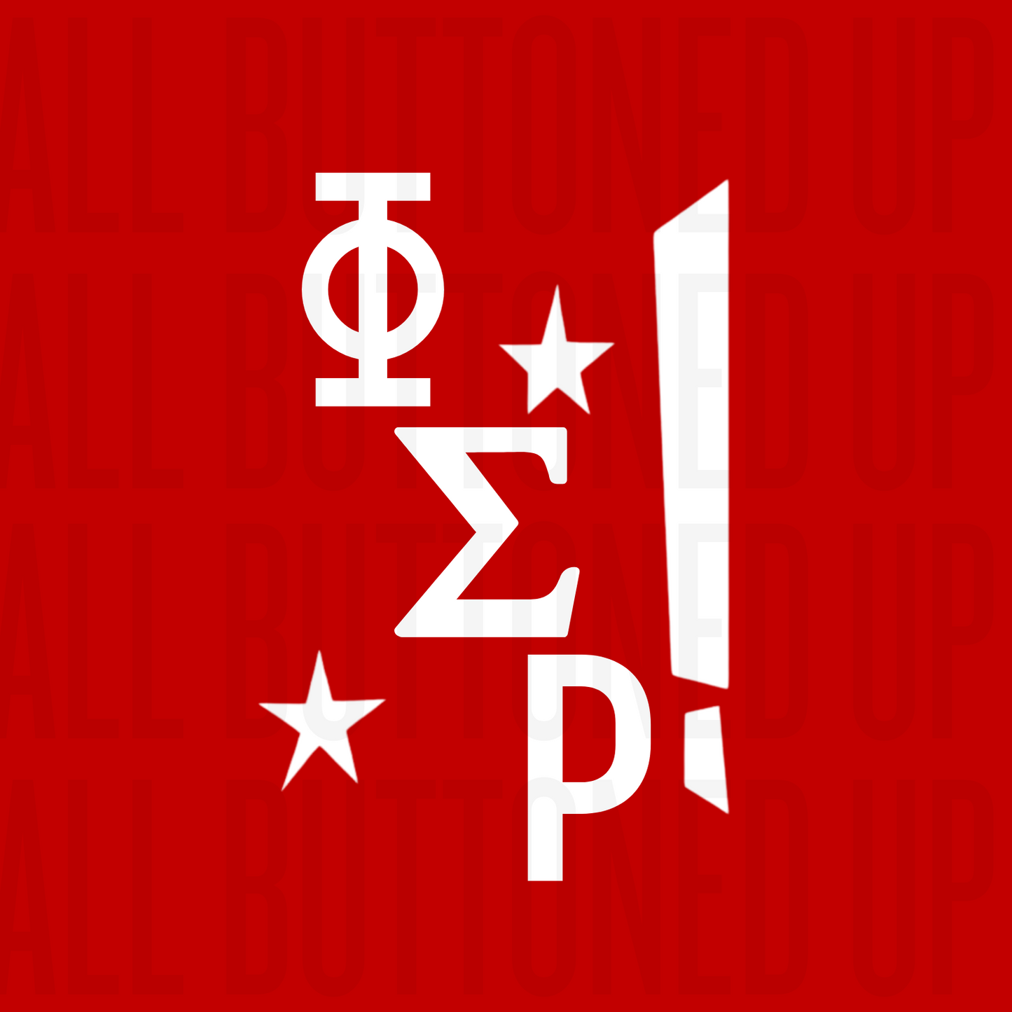 Red Sorority Button