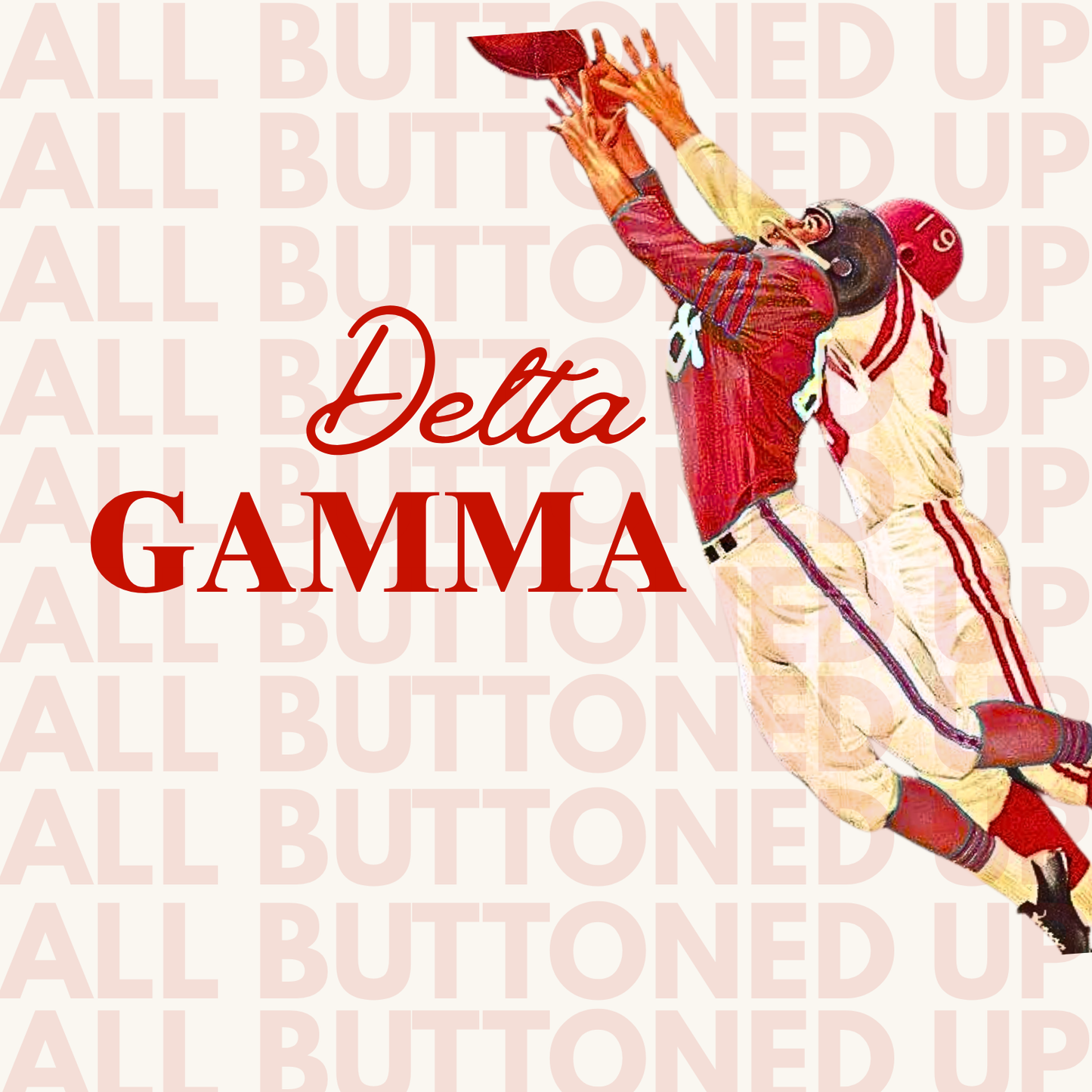 NC State Football Sorority Button