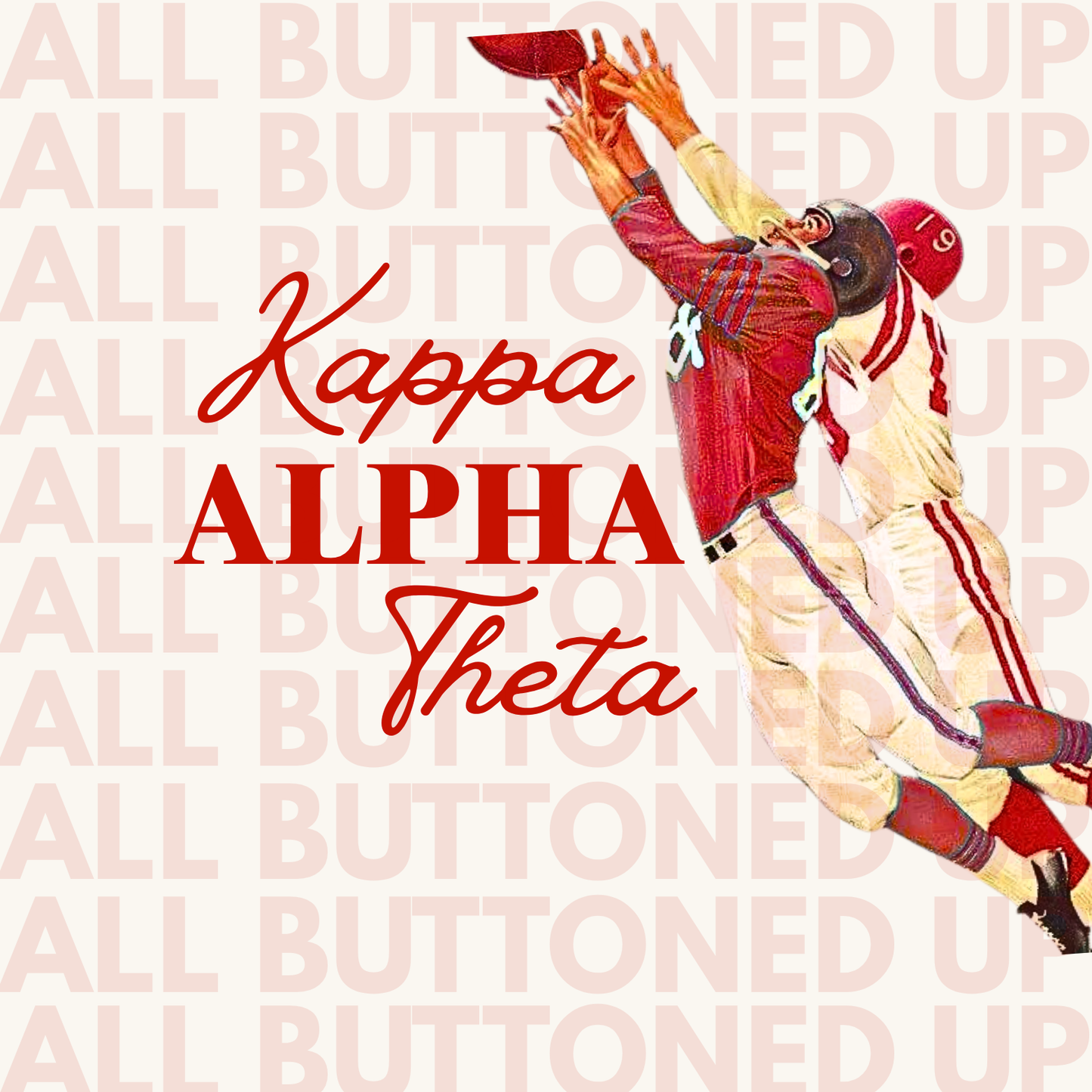 NC State Football Sorority Button