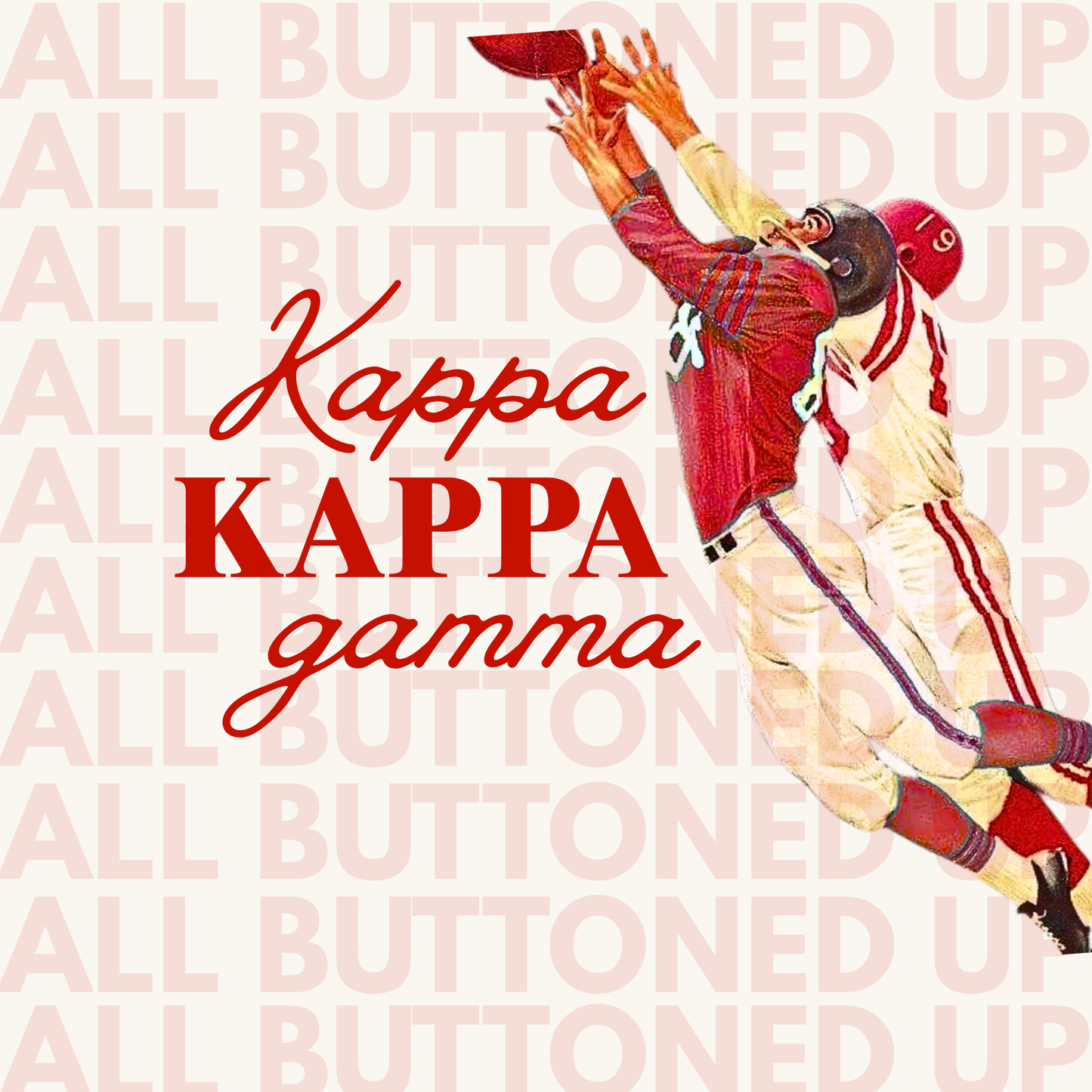 NC State Football Sorority Button