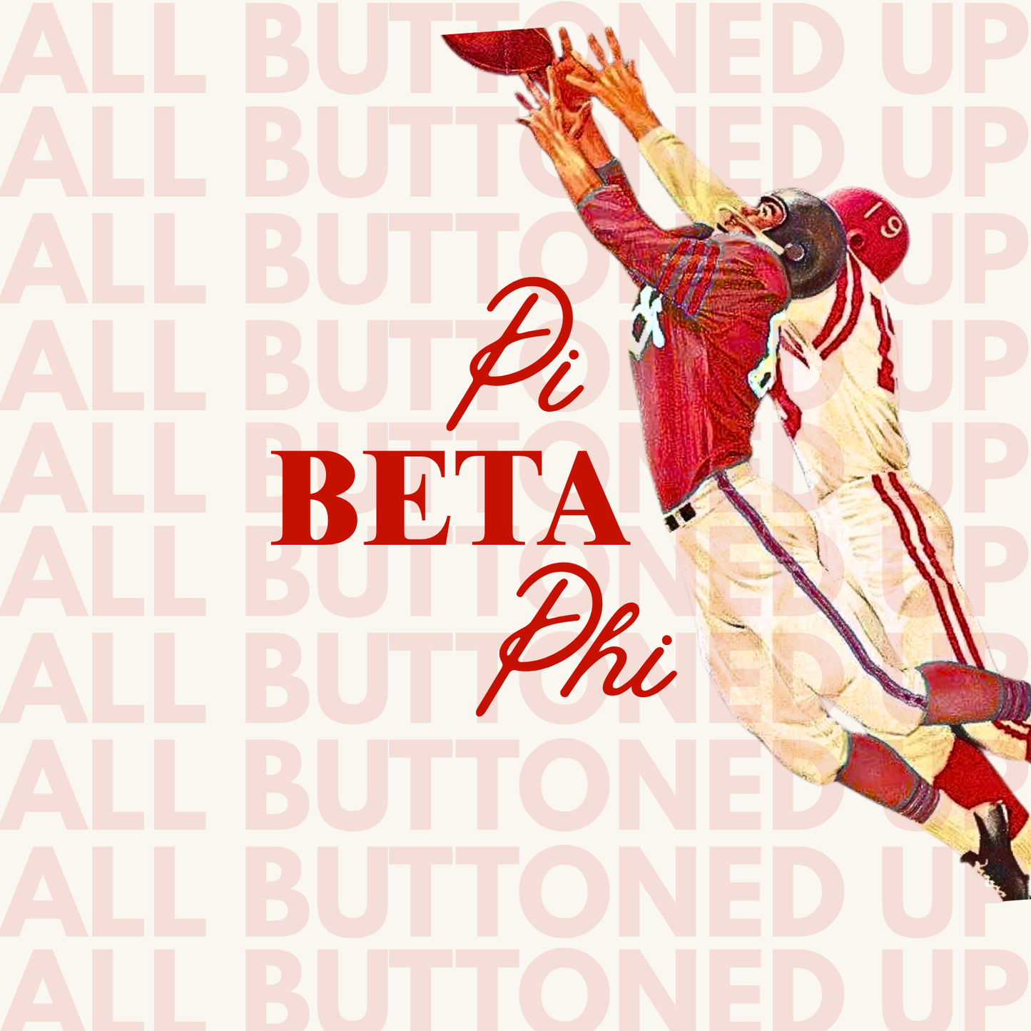 NC State Football Sorority Button