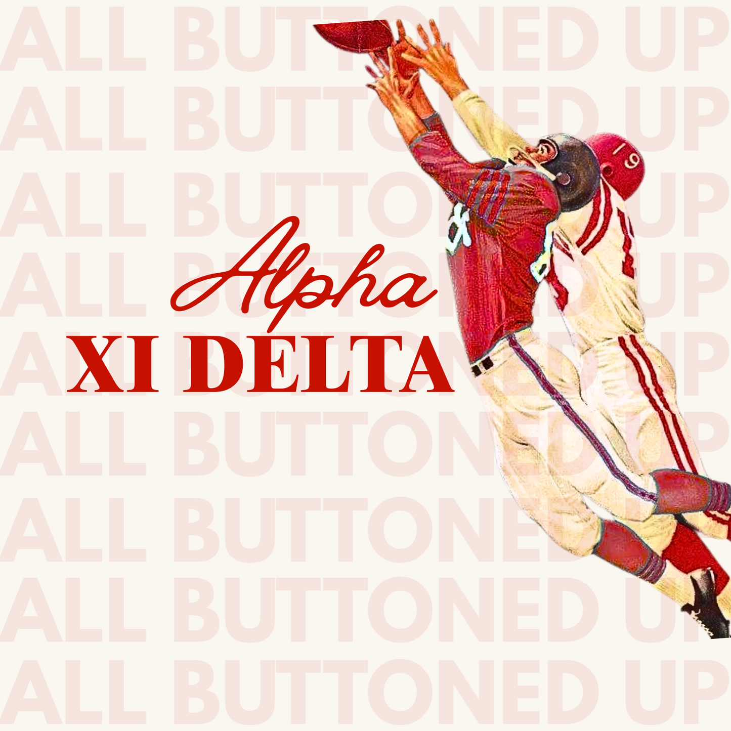 NC State Football Sorority Button