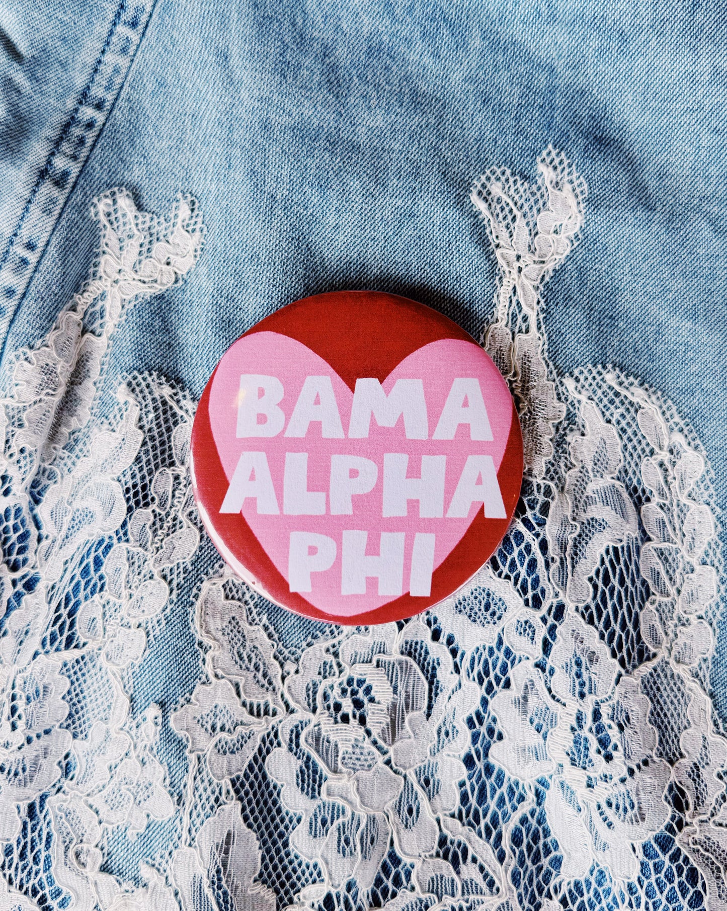 Bama Sorority Button