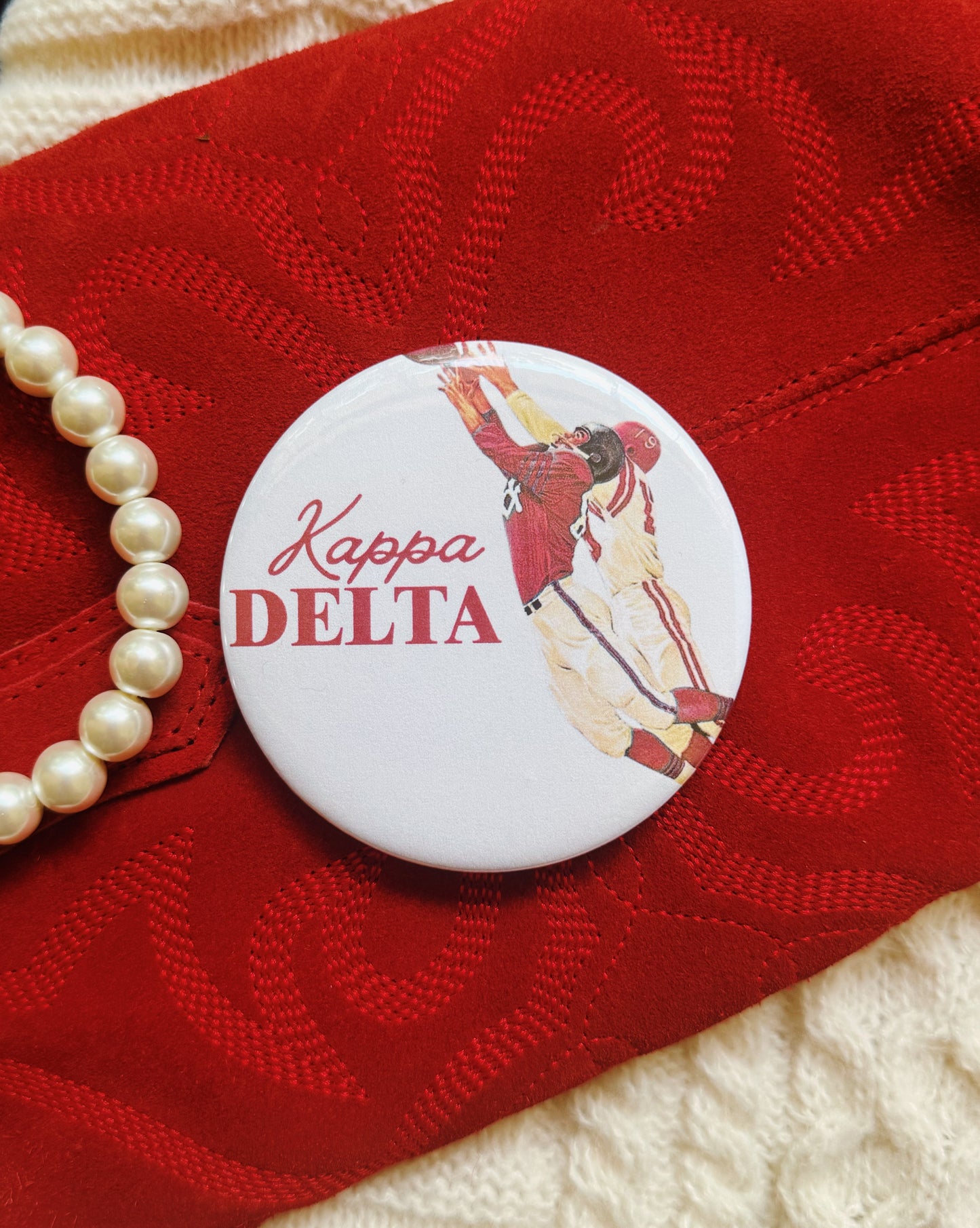 NC State Football Sorority Button