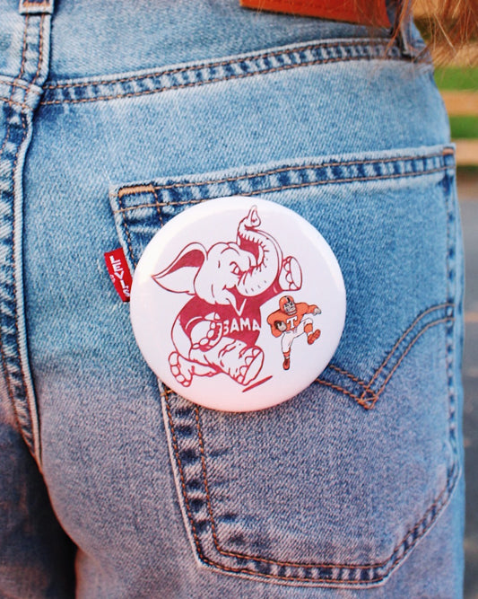 Bama VS Tennessee Button