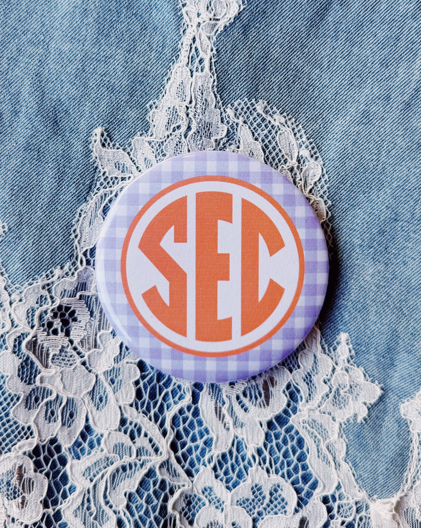 Clemson SEC Button