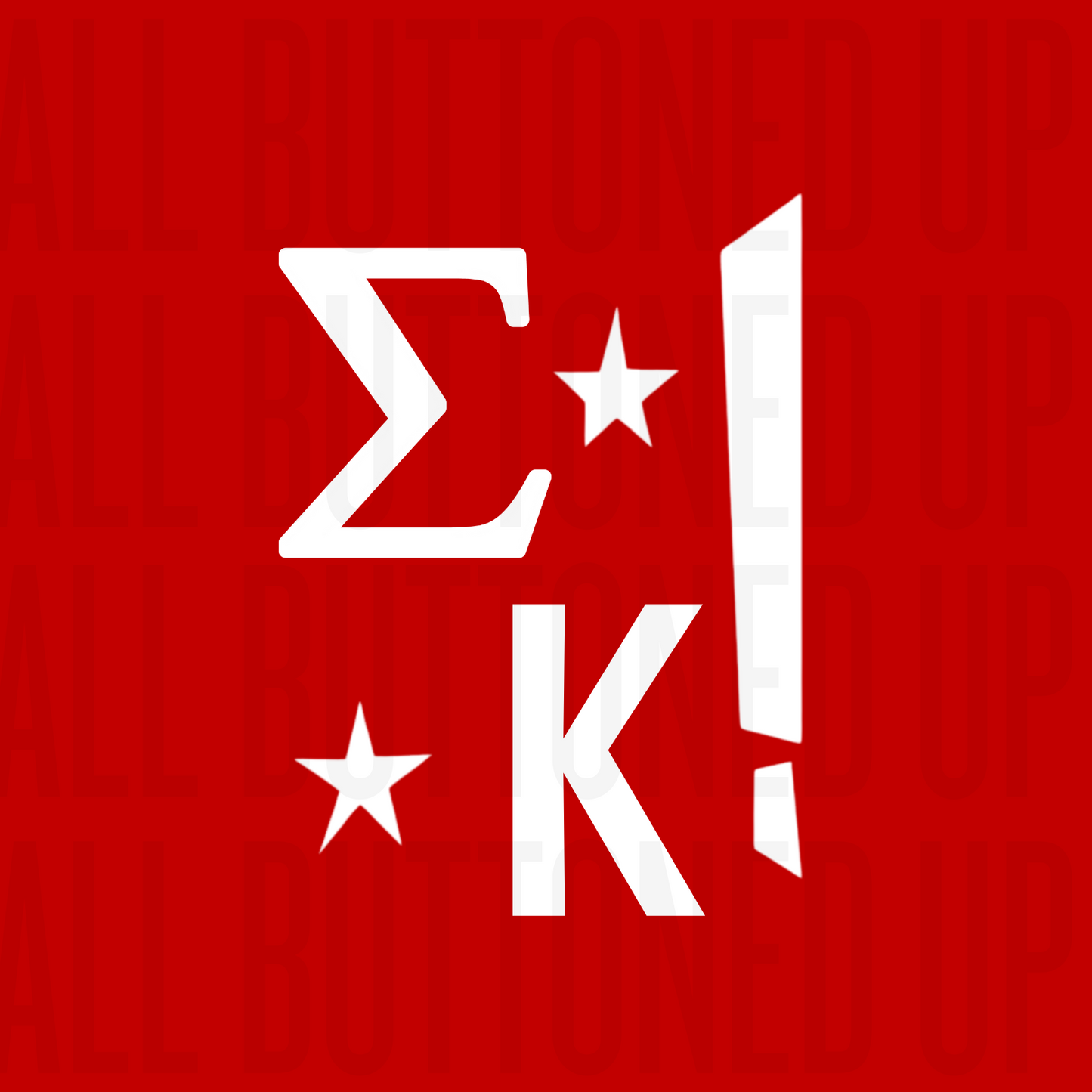 Red Sorority Button