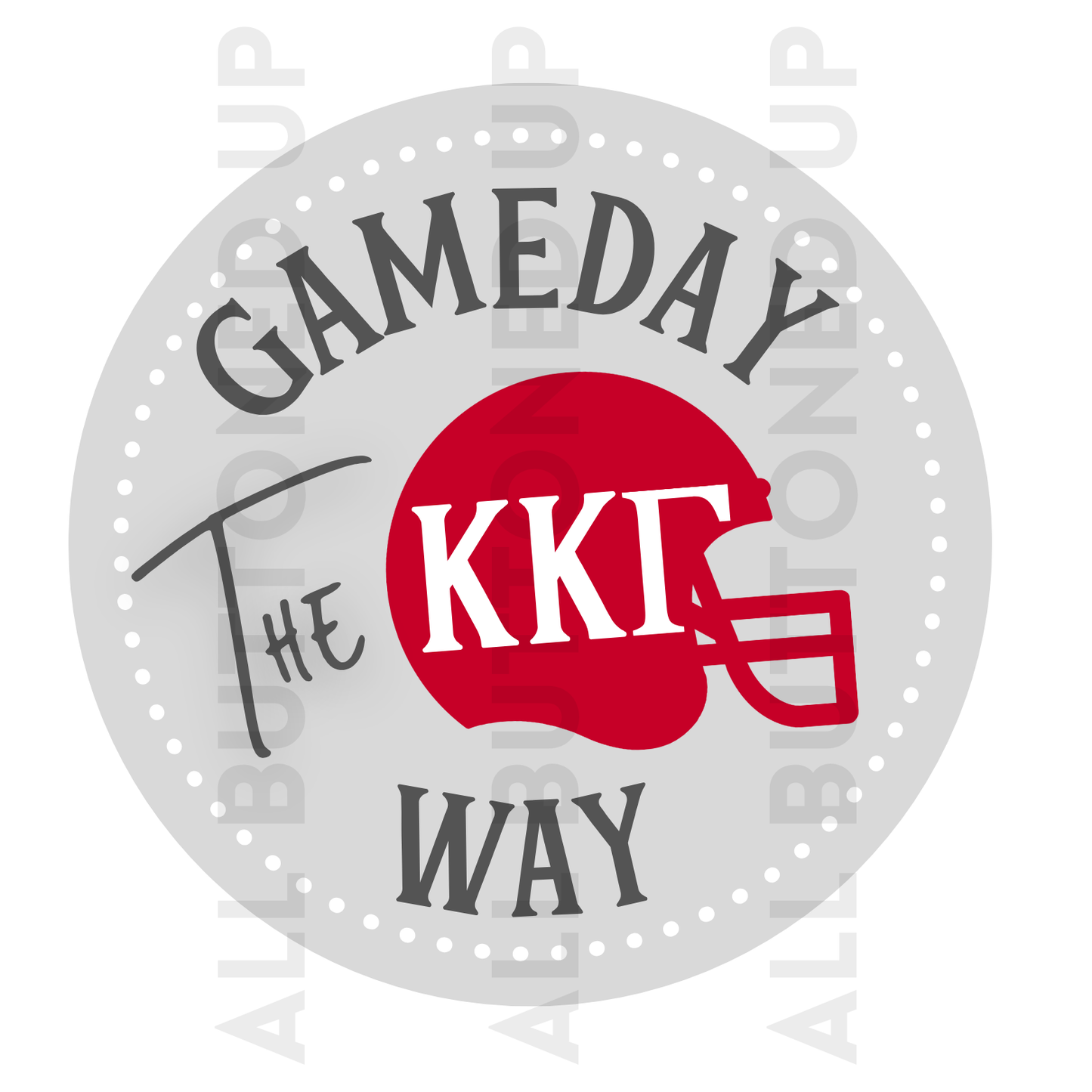 Game Day The AΦ Way Button