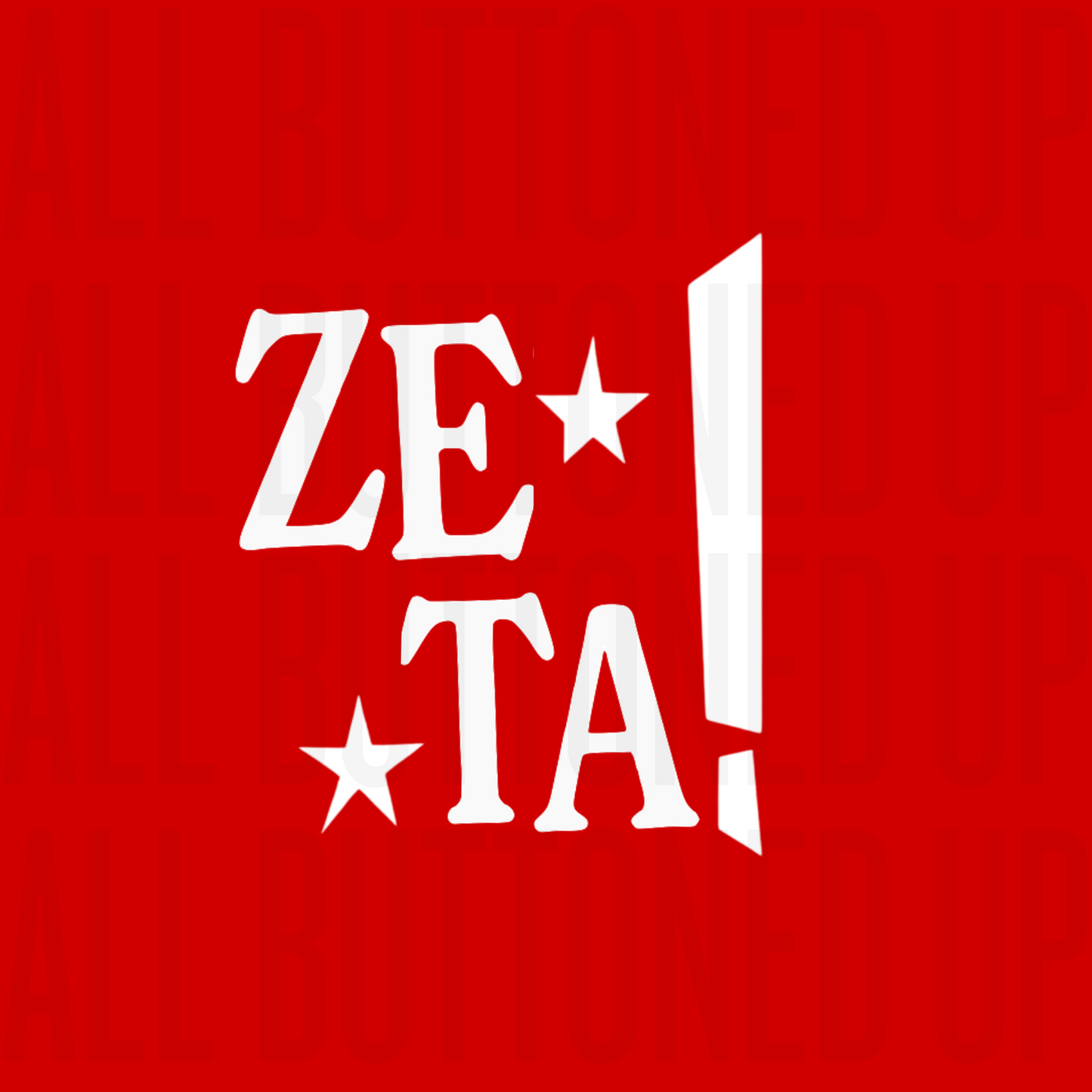 Red Sorority Button