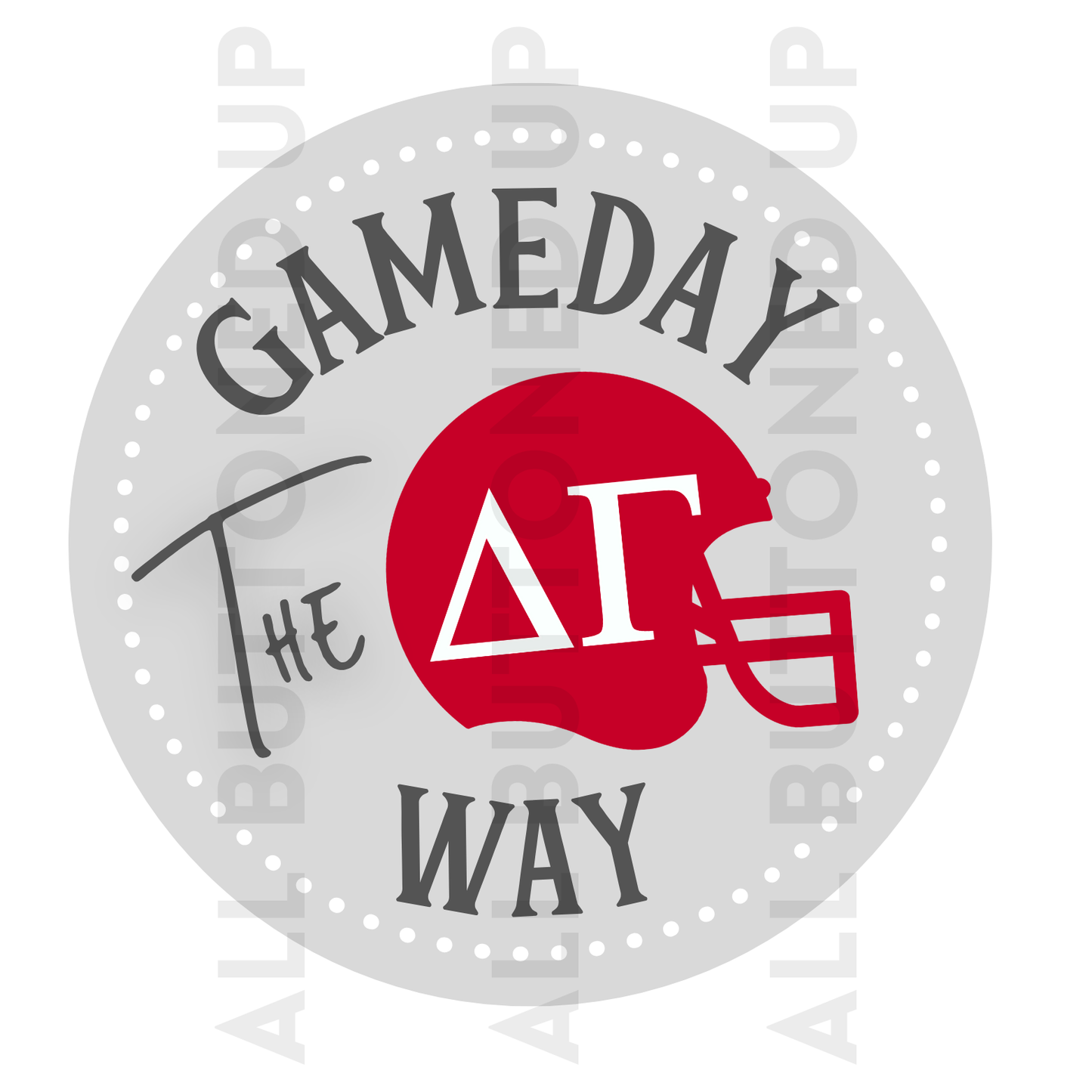 Game Day The AΦ Way Button