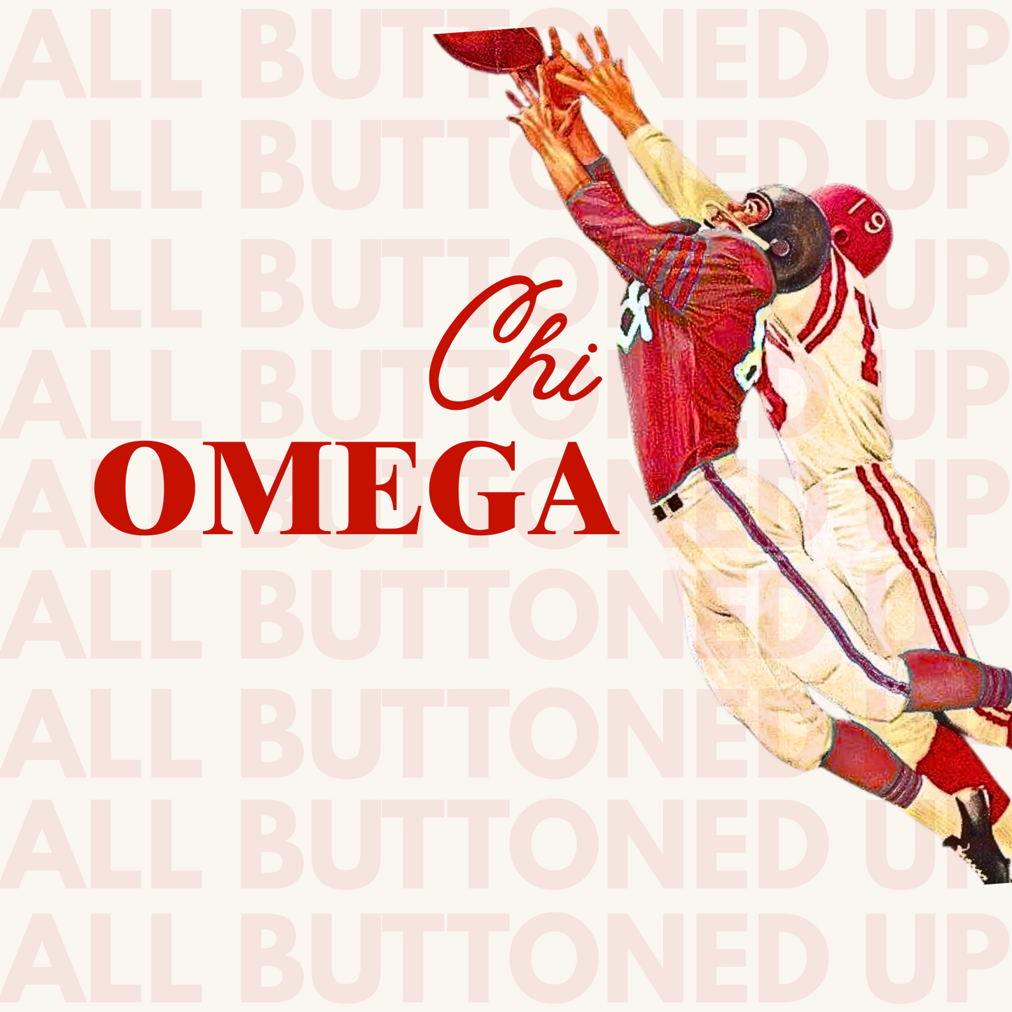 NC State Football Sorority Button