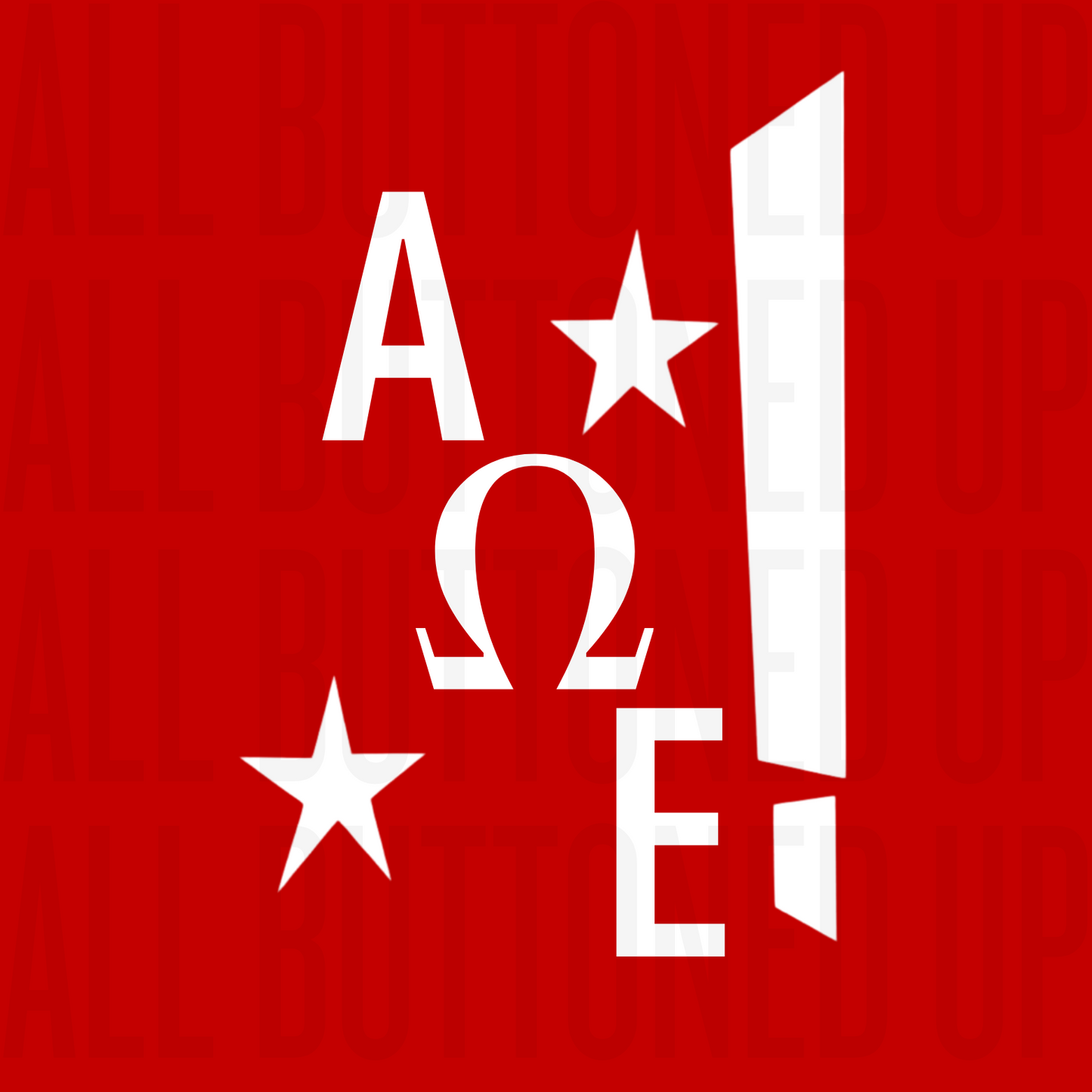 Red Sorority Button