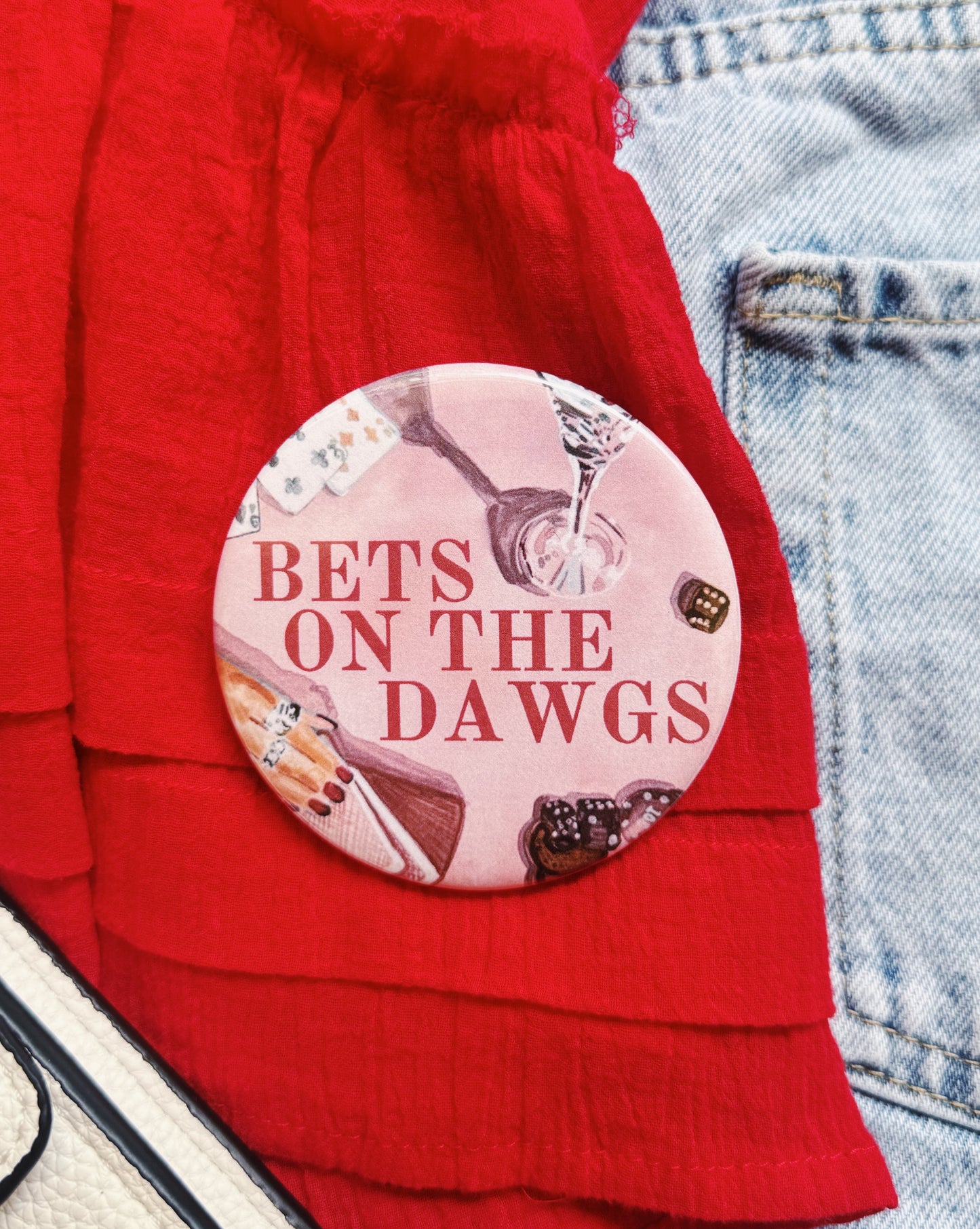 Bets On The Dawgs Button