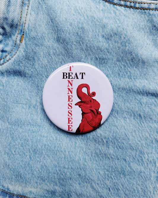 Beat Tennessee Button