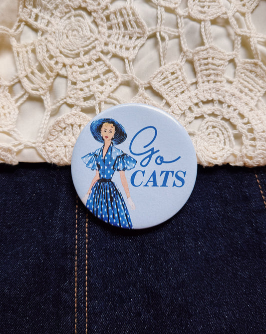 Go Cats Button
