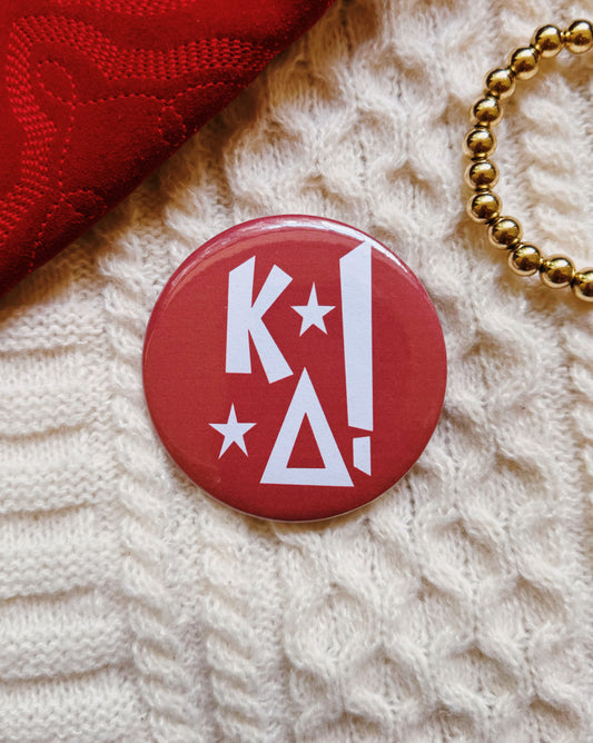 Red Sorority Button
