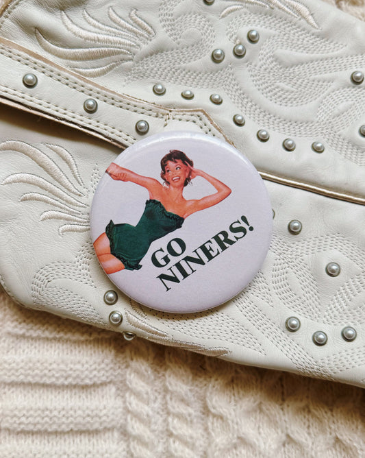 Go Niners Button