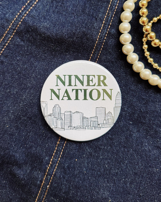Niner Nation Button