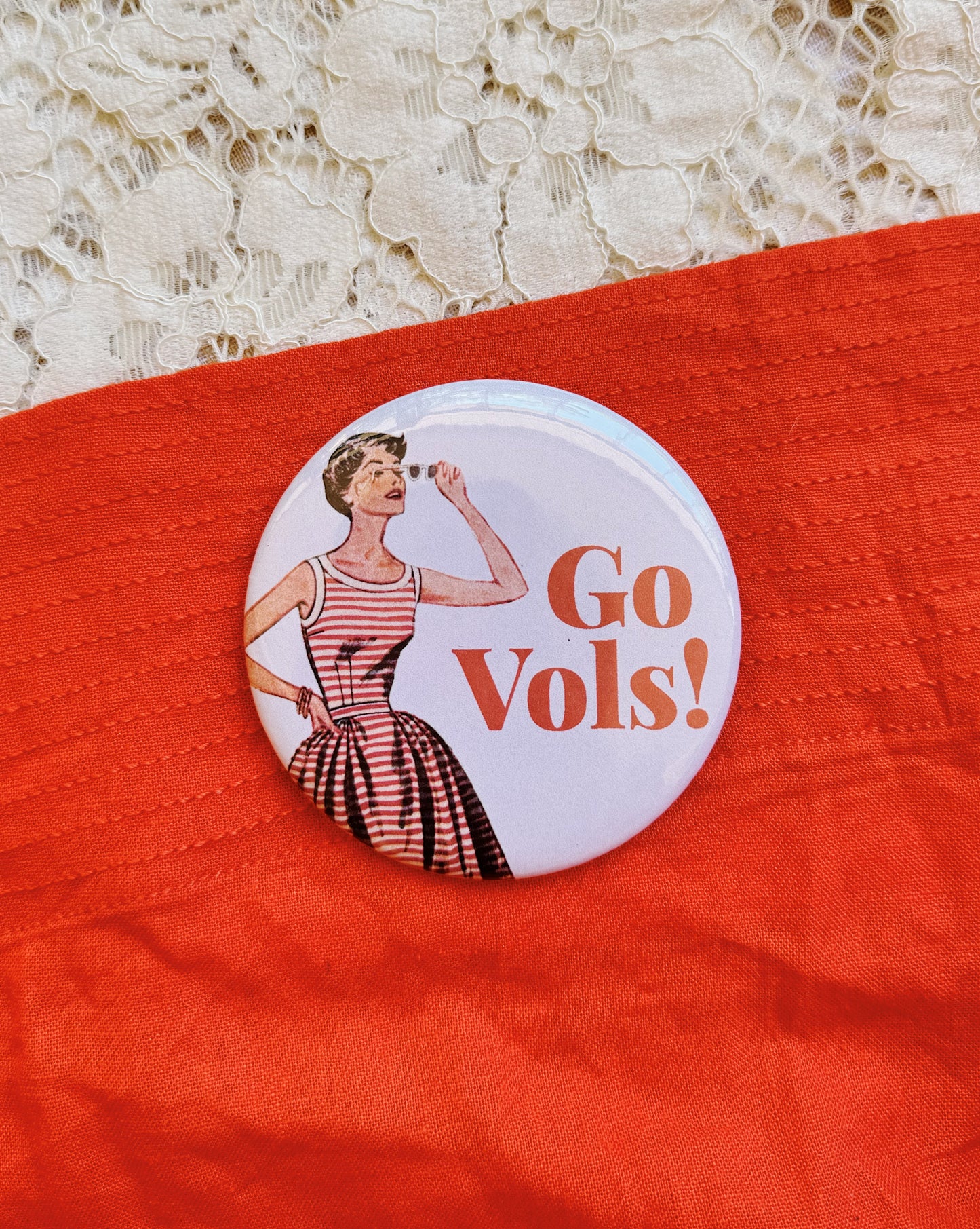 Go Vols Button